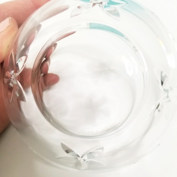 Tiffany & Co Fine Crystal Floral Bowl - Picture 3 of 5